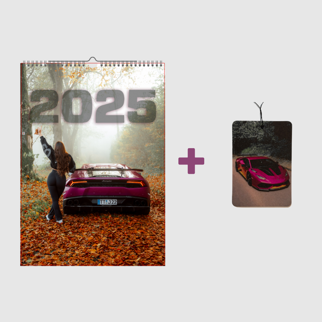 2025 CARLENDAR - Automotive calendar by Enywithcars